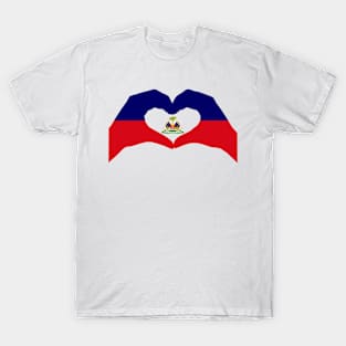 We Heart Haiti Patriot Flag Series T-Shirt